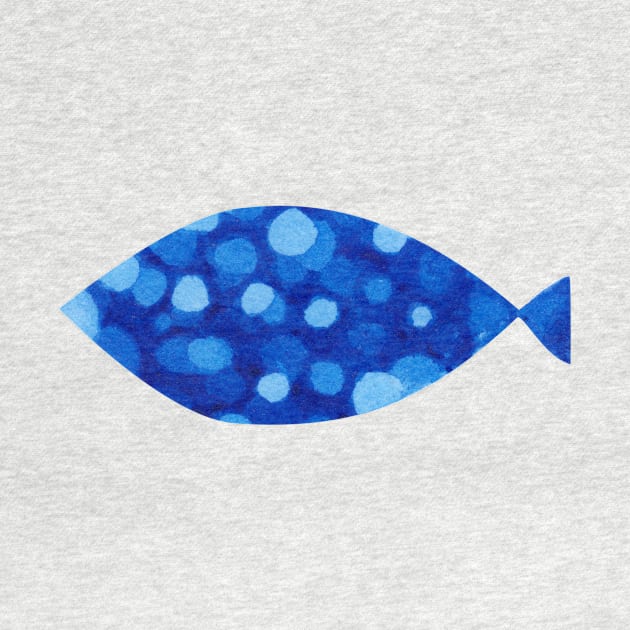 Blue fish by shoko